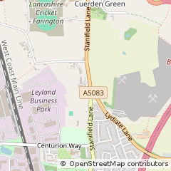 Map of Leyland