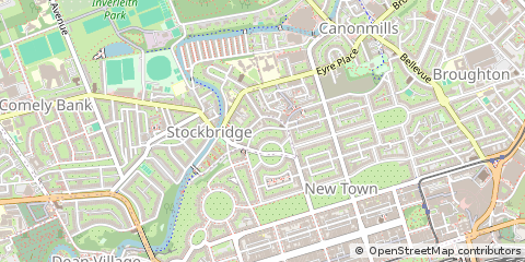 Map of Edinburgh