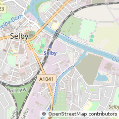 Map of Selby