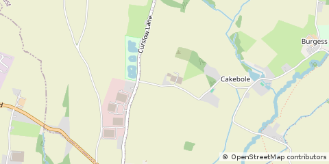 Map of Kidderminster, Worcestershire