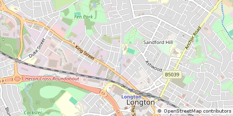 Map of Stoke-on-Trent