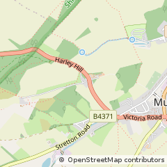 Map of Much Wenlock, Shropshire