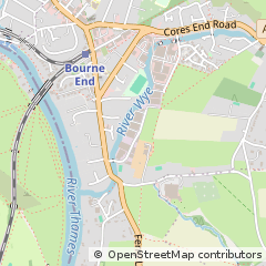 Map of Bourne END