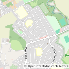 Map of Hayes, Middlesex