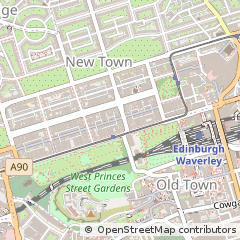 Map of Edinburgh, Lothian MID