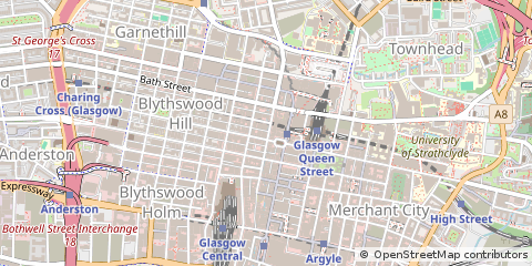 Map of Glasgow
