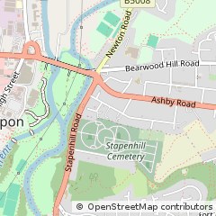 Map of Burton-on-Trent