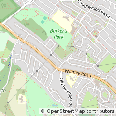 Map of Rotherham