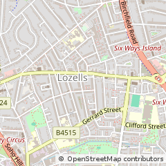 Map of Birmingham