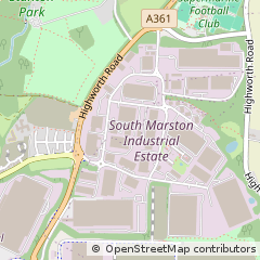 Map of Swindon, Wiltshire