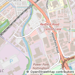 Map of Nottingham