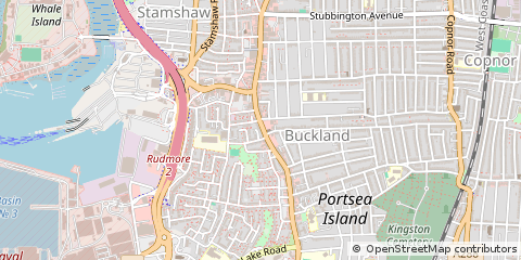 Map of Portsmouth, Hampshire