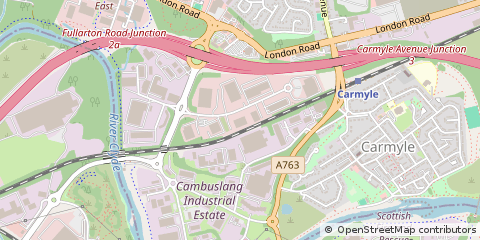 Map of Glasgow