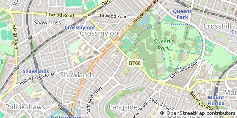 Map of Glasgow