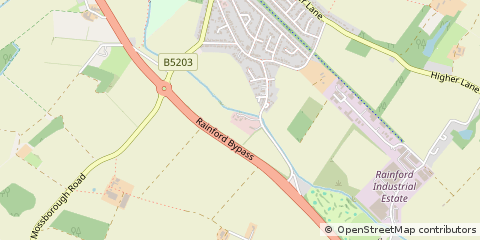 Map of ST. Helens
