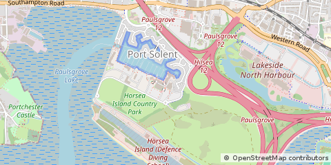 Map of Portsmouth, Hampshire