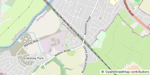 Map of Burton-on-Trent
