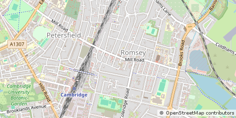 Map of Cambridge