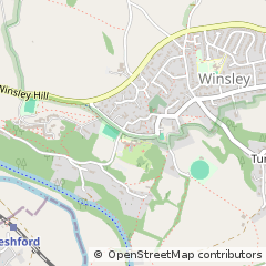Map of Bradford on Avon, Wiltshire