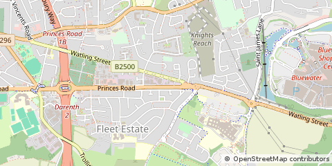 Map of Dartford