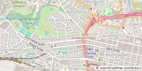 Map of Glasgow
