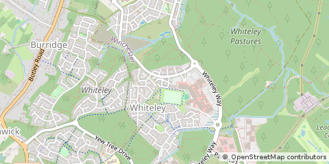 Map of Fareham