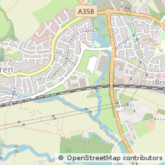 Map of Taunton, Somerset