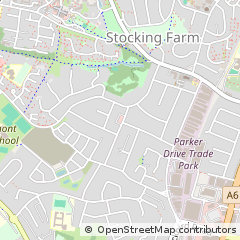 Map of Leicester