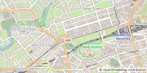 Map of Edinburgh