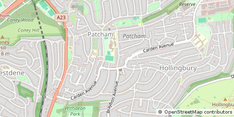 Map of Brighton