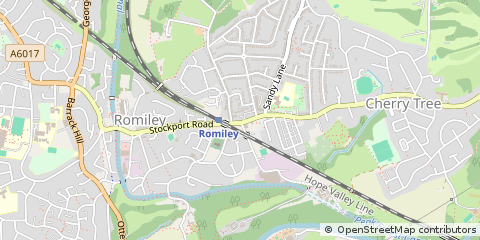 Map of Cheshire