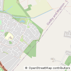 Map of Leicester, Leicestershire