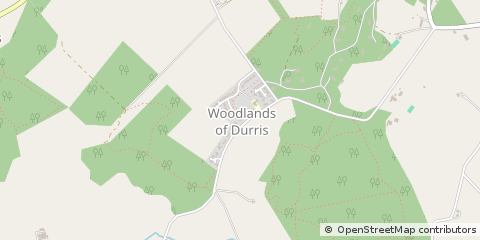 Map of Banchory, Aberdeenshire