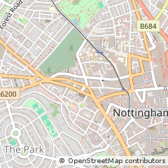 Map of Nottingham