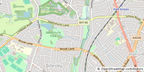Map of Birmingham