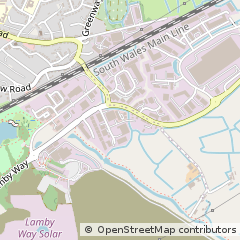 Map of Cardiff