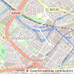 Map of Birmingham