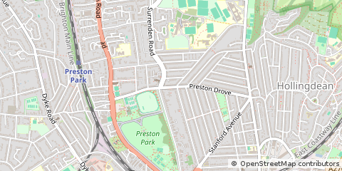Map of Brighton