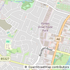 Map of Leicester, Leicestershire