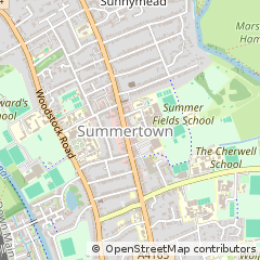 Map of Oxford