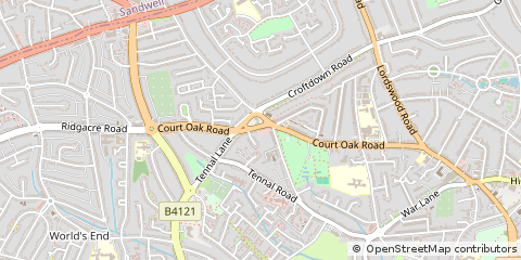 Map of Birmingham