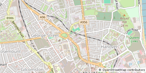 Map of Aberdeen