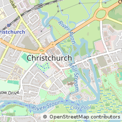 Map of Christchurch