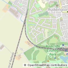 Map of Nottingham