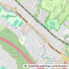 Map of High Wycombe