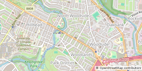 Map of Glasgow
