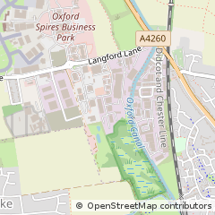 Map of Kidlington, Oxfordshire
