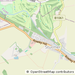 Map of Haverhill, Suffolk