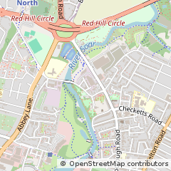 Map of Leicester, Leicestershire