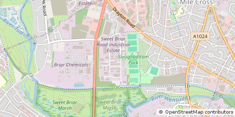 Map of Norwich, Norfolk